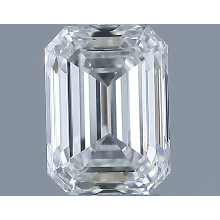 Diament szlif szmaragdowy, 0.71ct, VS1, H, GIA 7536534443
